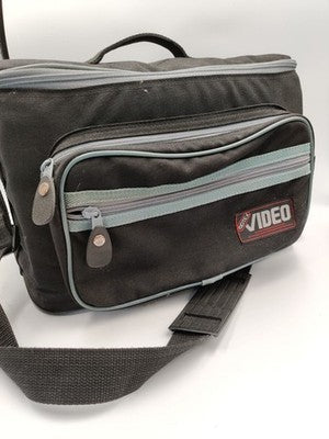 Retro Optex Video 1990s Large Video Camera Camcorder Carry Case Shoulder Bag