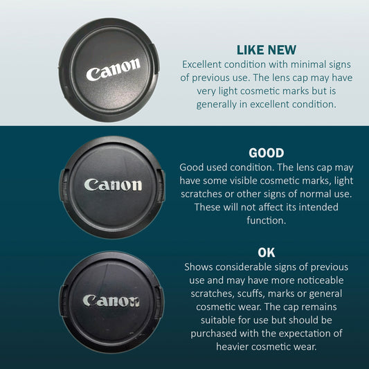 Original Canon 58mm Front Lens Cap E-58 I (USED)