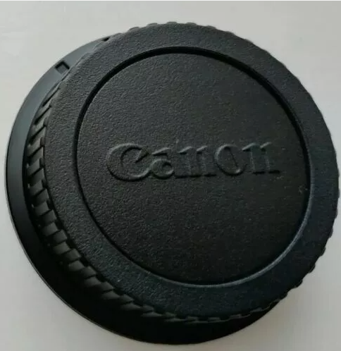 Genuine Canon Front Body Cap and Rear Lens Cap for Canon EF / EF-S Mount Cameras image 1