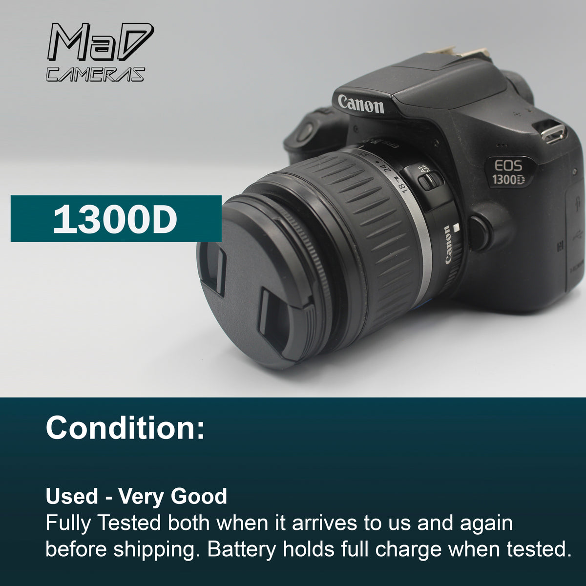 Canon EOS 1300D Digital SLR Starter Set Bundle image 3