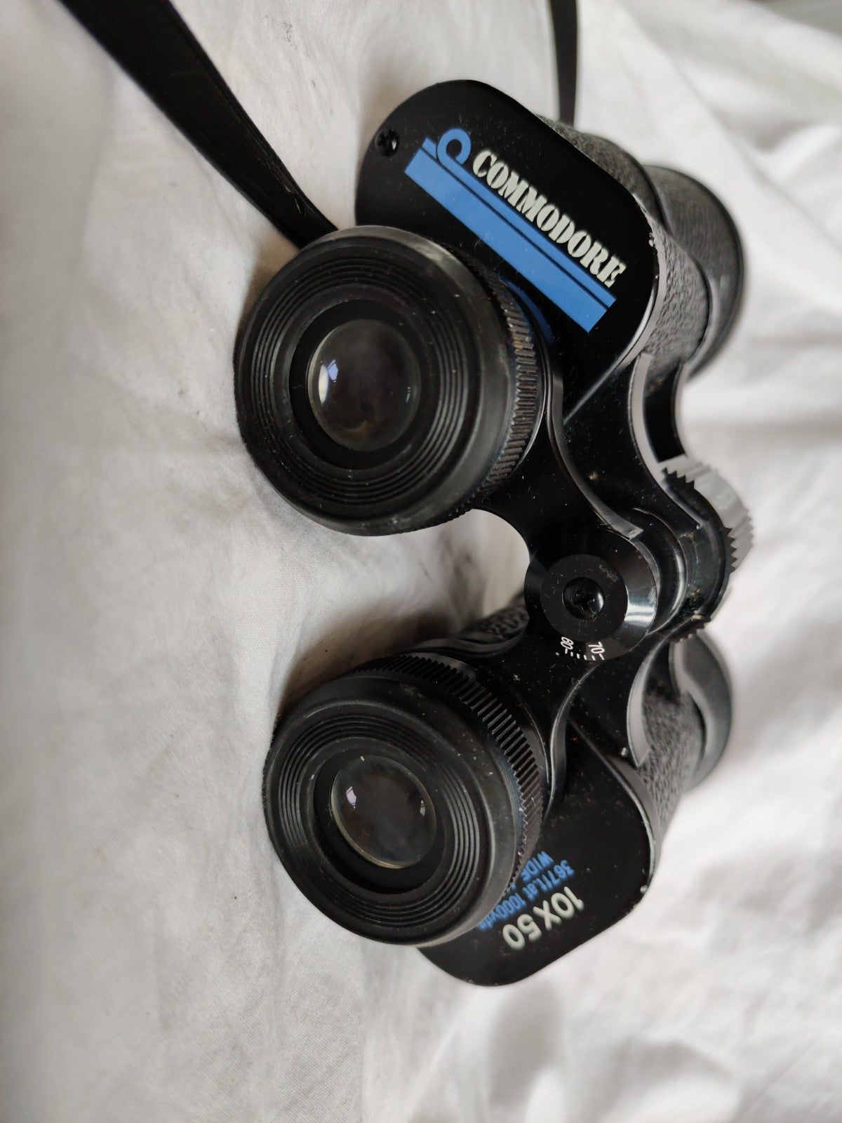 Commodore 10x50 Wide Angle Quick Focus Binoculars Excellent HD Image Made Japan