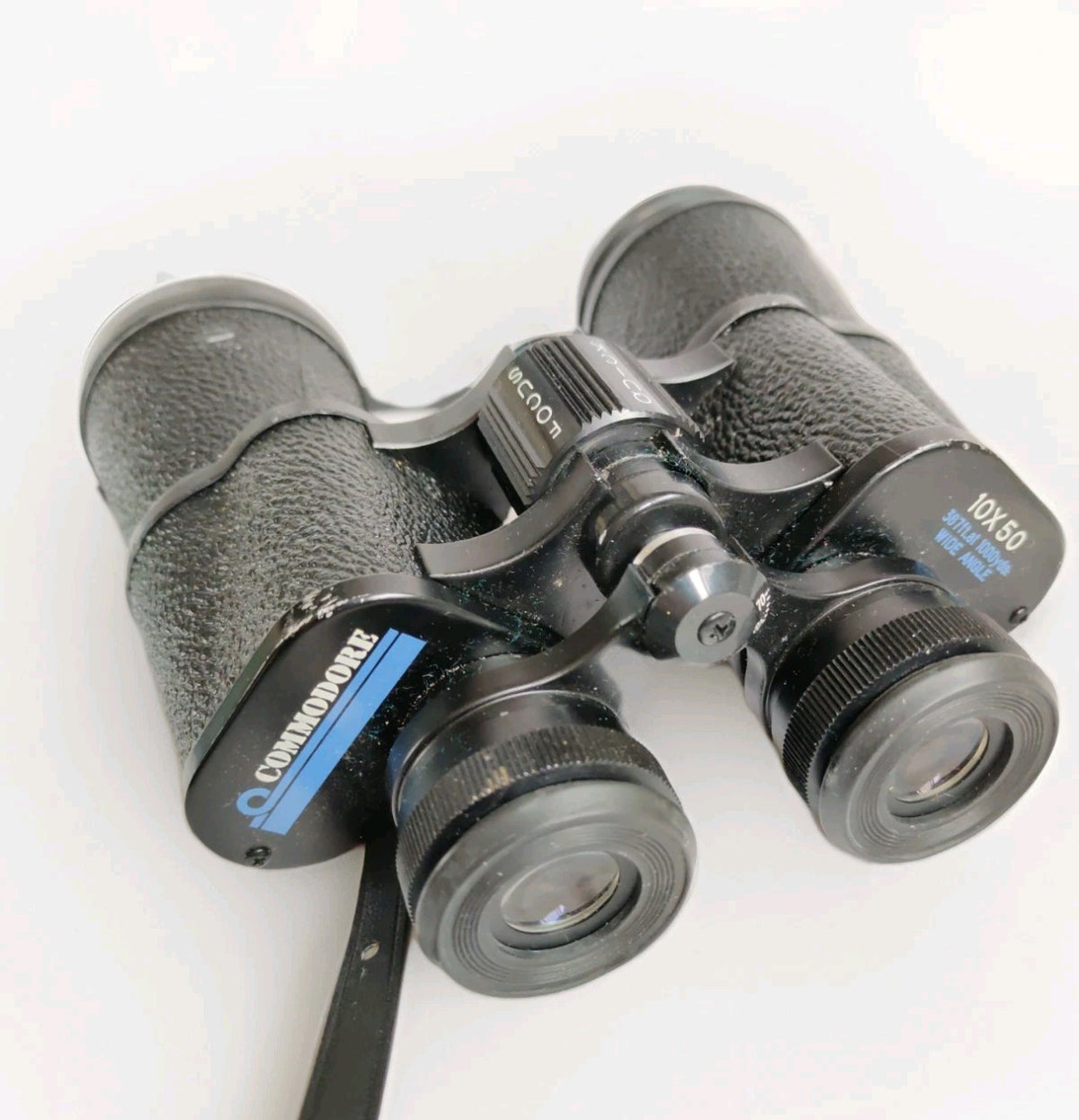 Commodore 10x50 Wide Angle Quick Focus Binoculars Excellent HD Image Made Japan