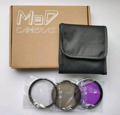 58mm 3 Filter Starter Set UV CPL FLD