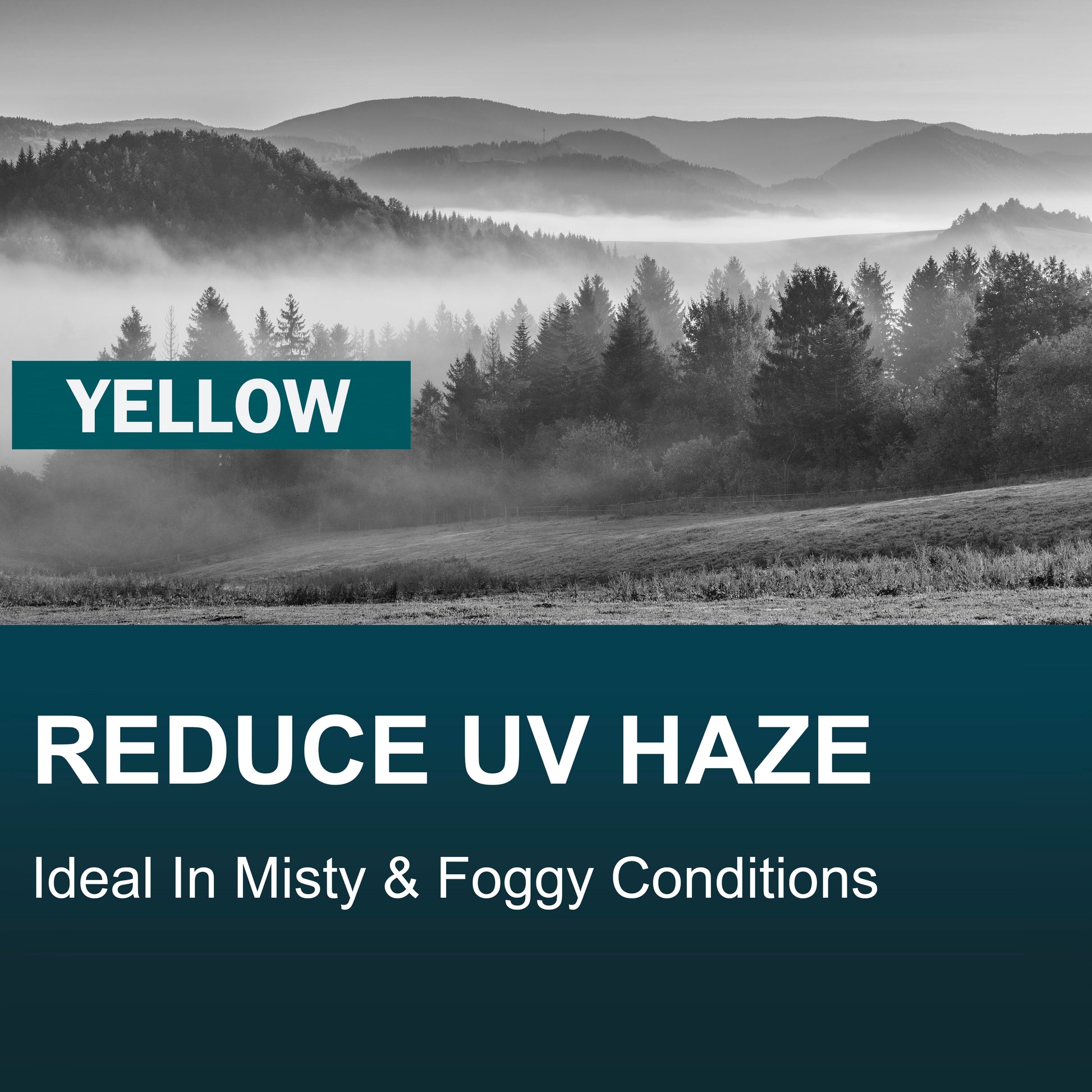 Yellow Full Colour Camera Lens Filter image 3