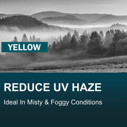 Yellow Full Colour Camera Lens Filter image 3