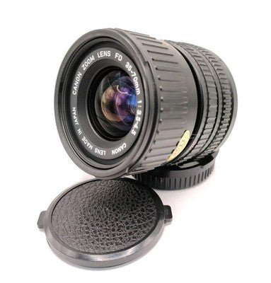 Vintage Canon FD 35-70mm F/3.5-4.5 Zoom Lens For 35mm Film SLR Camera