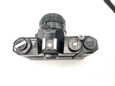 Asahi Pentax ES II SLR Film Camera W. 50mm Takumar Lens