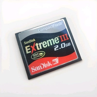 SanDisk Extreme 2GB Compact Flash CF Memory Card Digital Camera Eg Canon 400D
