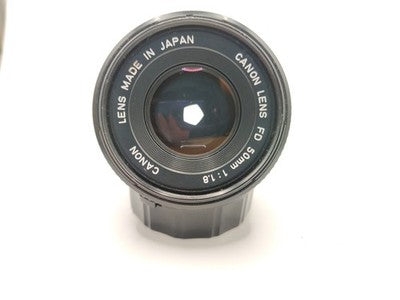 Vintage Canon FD 50mm f/1.8 Prime Lens For Film SLR (Made in Japan)