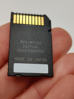 Sony Memory Stick Pro Duo 512mb