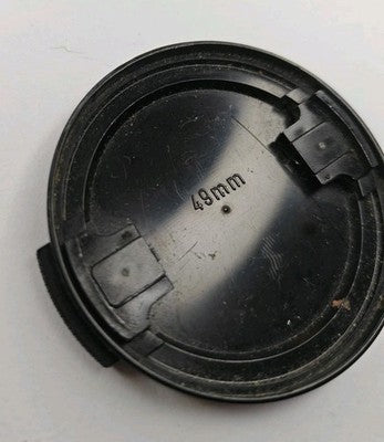 Vintage 49mm Pentax Front Lens Cap For 35mm Film SLR Lens Eg. 50mm