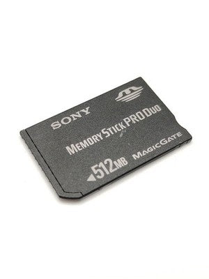 Sony Memory Stick Pro Duo 512mb