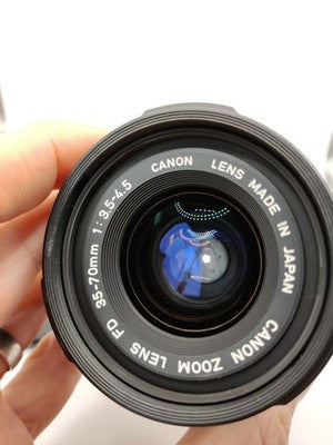 Vintage Canon FD 35-70mm F/3.5-4.5 Zoom Lens For 35mm Film SLR Camera