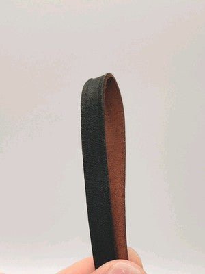 Vintage Leather Neck Strap Black / Brown For Binoculars / Camera