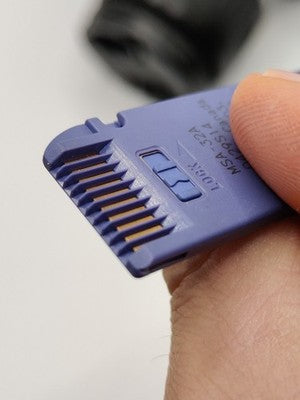 Sony 32MB Memory Stick Card - (MSA-32A) For Old Digital Camera