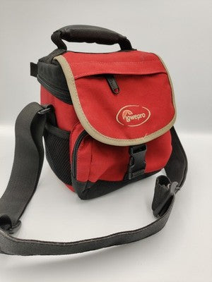 Lowepro Nova Micro Camera Shoulder Bag Satchel Padded Red For Digital Camera SLR