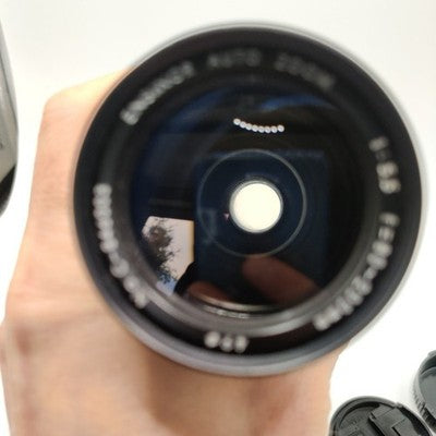 Vintage Ensinor Zoom 80-200mm F5.5 Telephoto Lens For Canon FD Mount SLR Camera