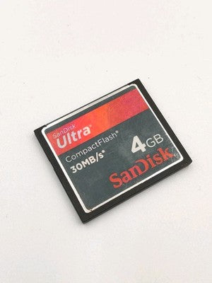 SanDisk Ultra 4GB Compact Flash CF Memory Card For Digital Camera Eg. 400D