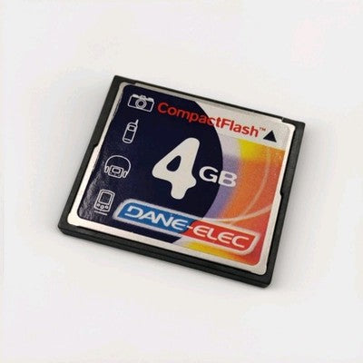 Dane-Elec 4GB Compact Flash CF Memory Card For Digital Camera Eg. 400D