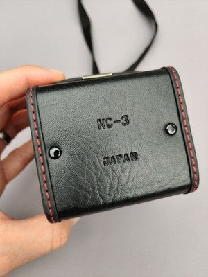 Vintage Sigma NC-3 Hard Lens Storage Carry Case - 9cm  For SLR Camera Lens