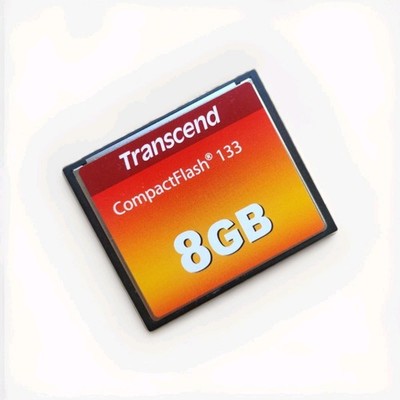Transcend 8GB Compact Flash CF Memory Card Digital Camera Eg Canon 400D