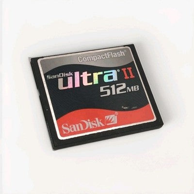 SanDisk Ultra II 512mb CF Compact Flash Memory Card