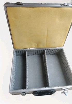 Aluminium Flight Case Hard Camera Storage Travel Briefcase 39cmx32cmx14cm Extern
