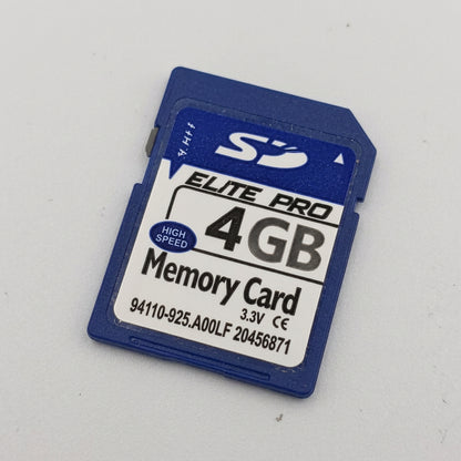 Elite Pro 4GB SD Memory Card For Canon EOS Digital SLR Camera Eg. 400D 1000D Etc