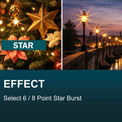 MaD Cameras Star Effect Camera Filter 6 / 8 Point