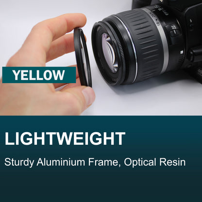 Yellow Full Colour Camera Lens Filter image 5