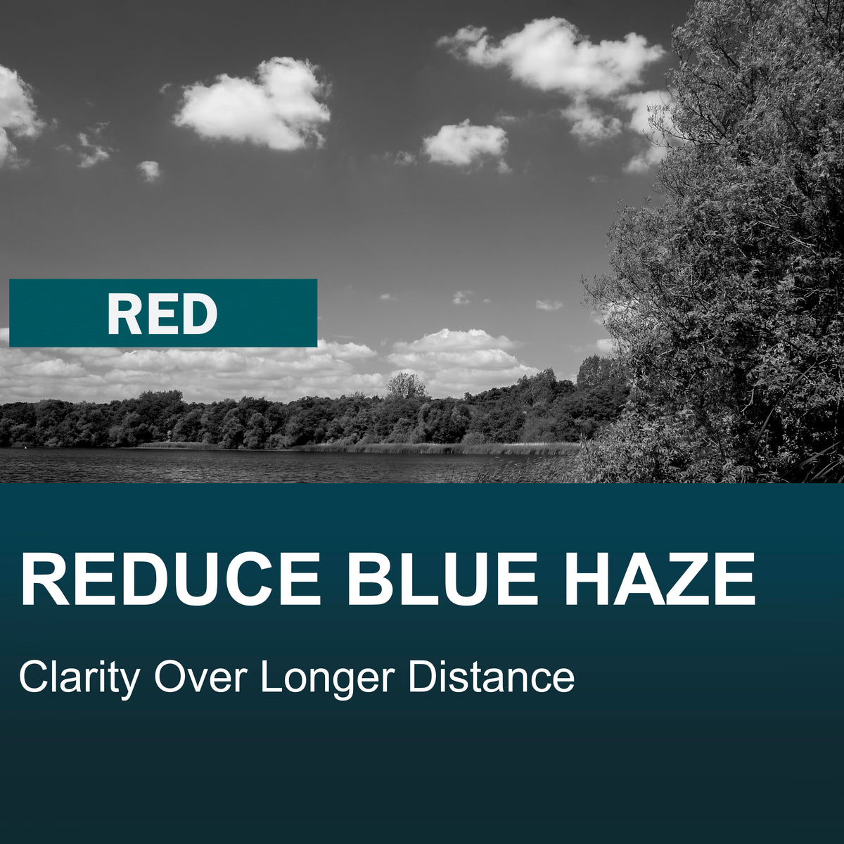 Red Full Colour Camera Lens Filter image 4