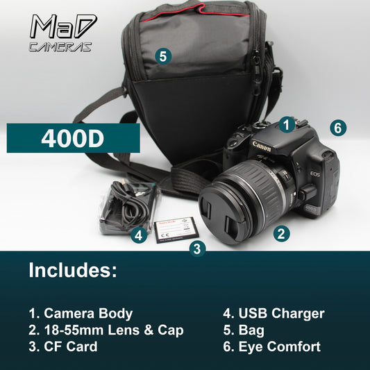 Canon EOS 400D Digital SLR Camera Starter Set