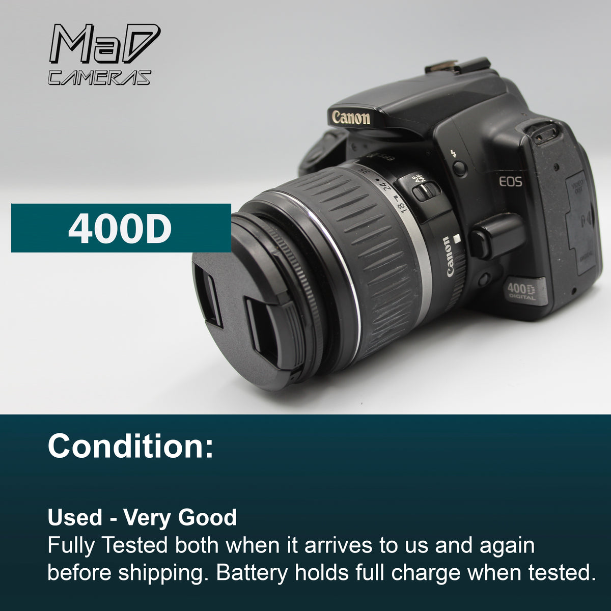 Canon EOS 400D Digital SLR Camera Starter Set