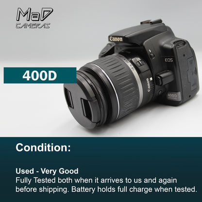 Canon EOS 400D Digital SLR Camera Starter Set
