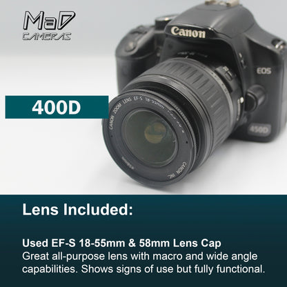 Canon EOS 400D Digital SLR Camera Starter Set