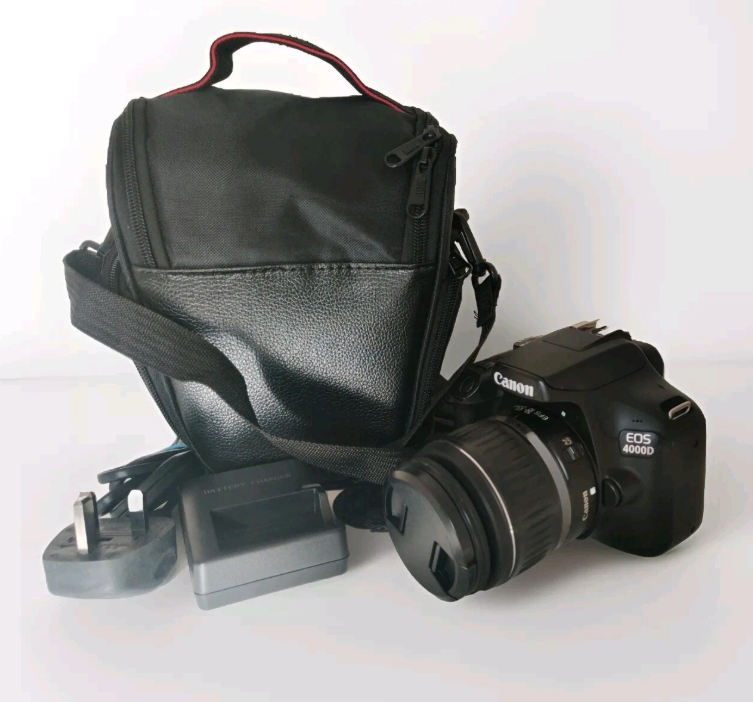 Canon EOS 4000D Digital SLR + Long Lens Starter Set image 1
