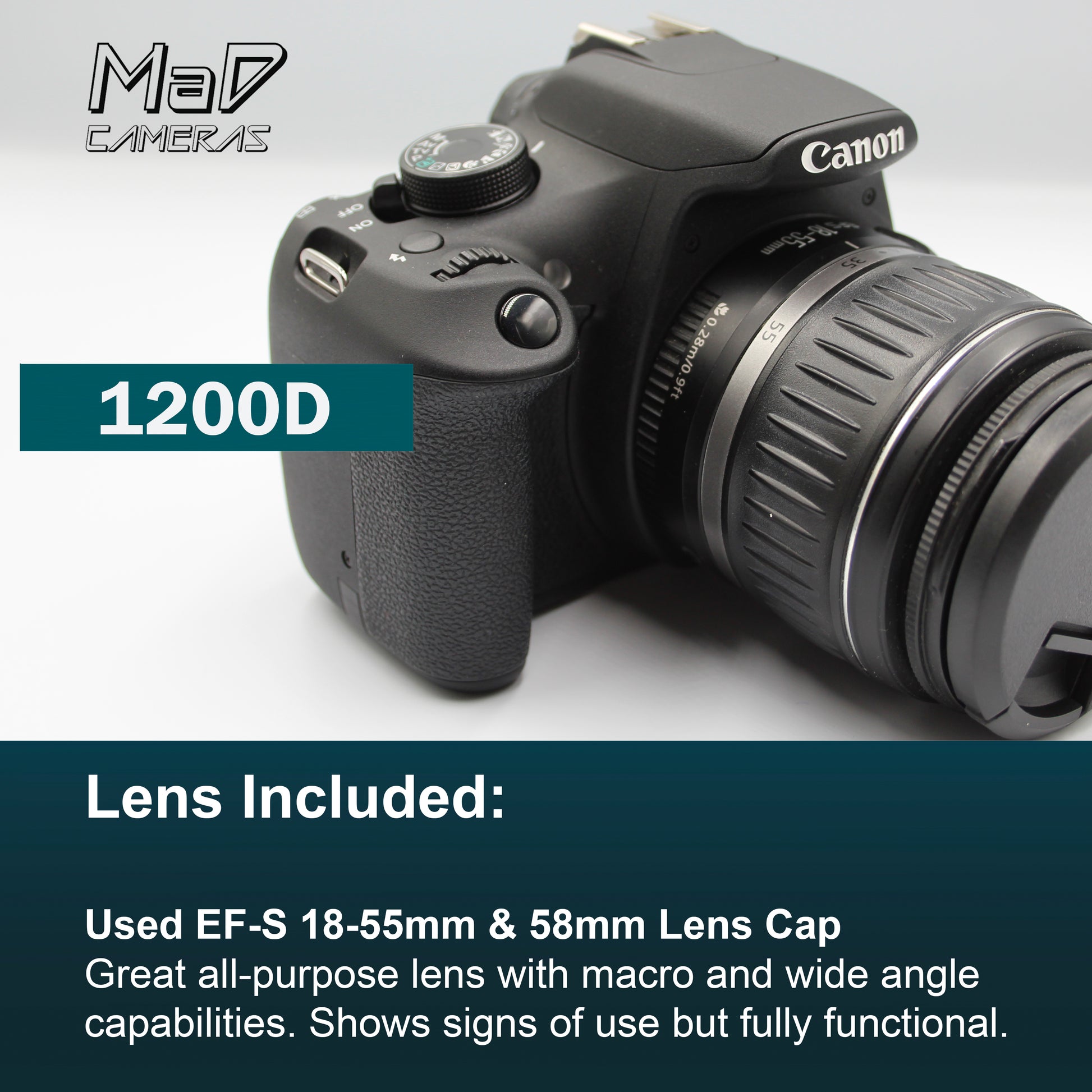 Canon EOS 1200D Digital SLR Starter Set Bundle image 3