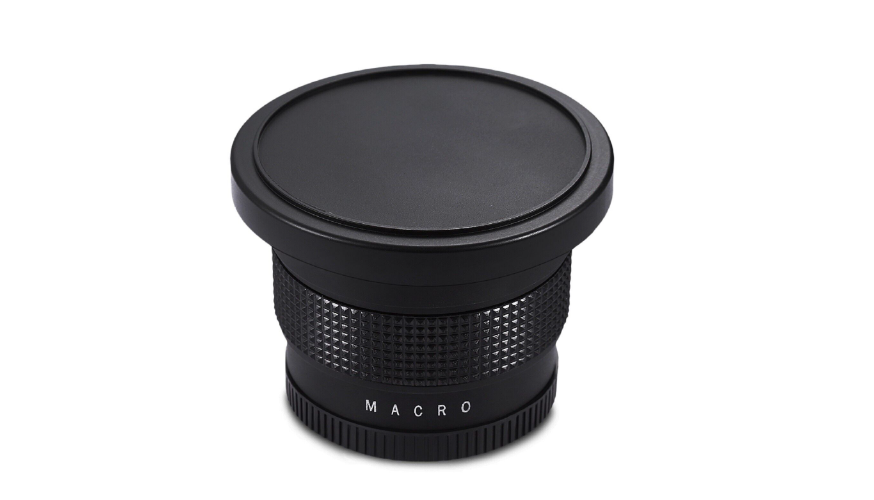 Super Wide Angle Fisheye Lens 0.35X for 58mm Filter Thread
