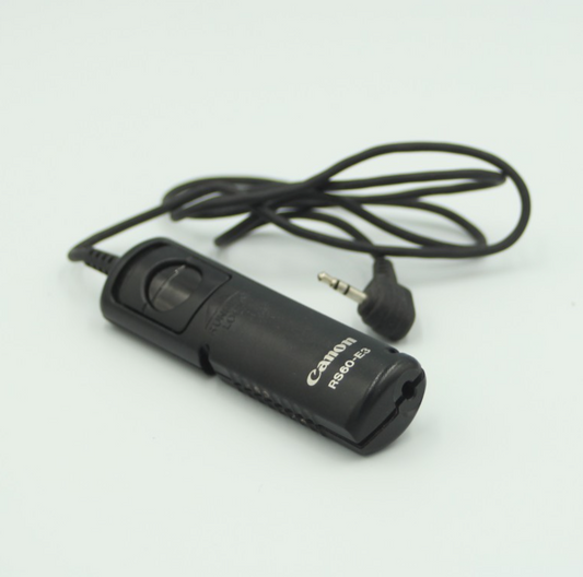 Canon RS60-E3 Remote Shutter Release for EOS 100D 200D 250D 2000D 550D 650D etc.