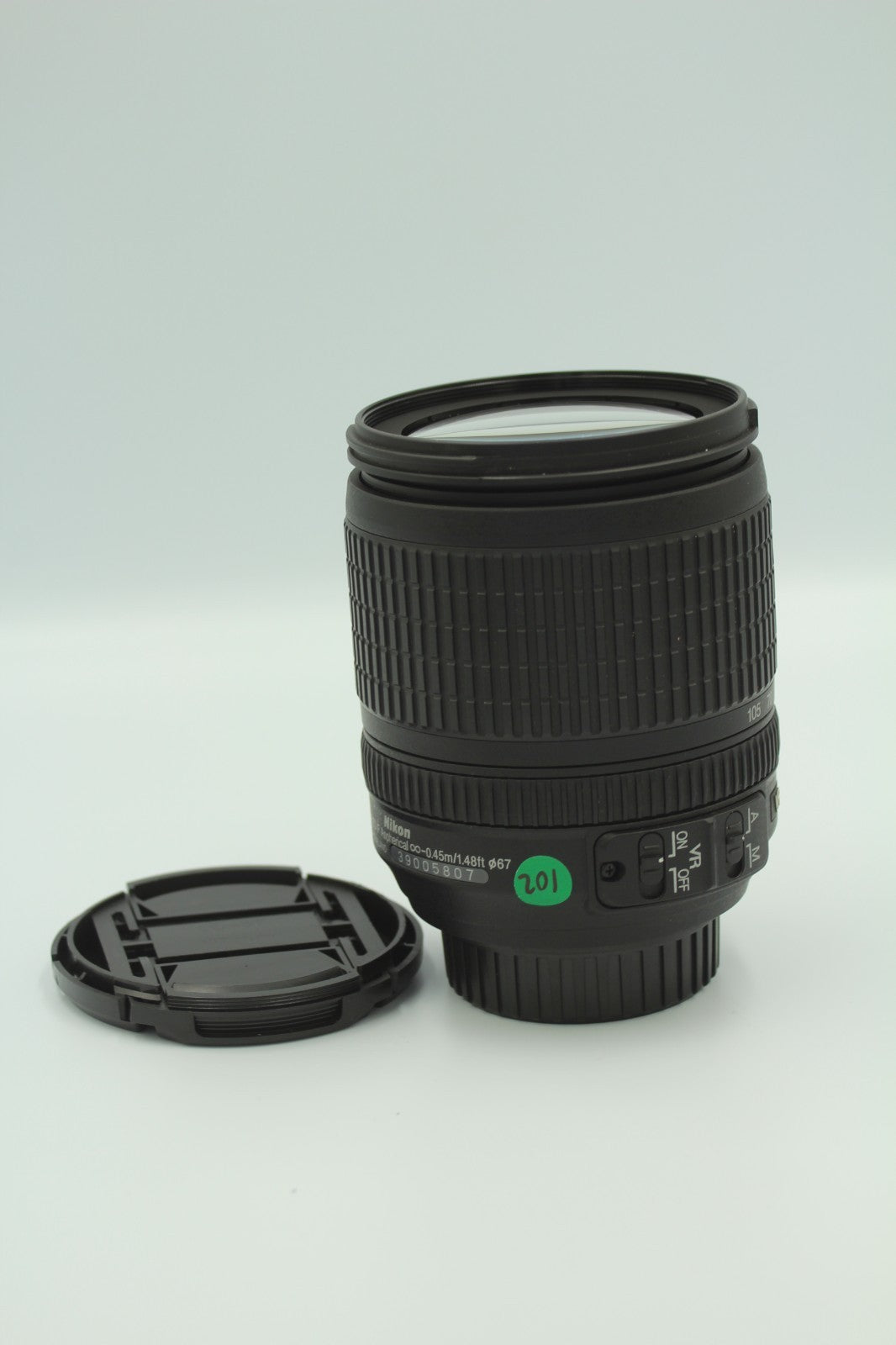 Nikon AS-S Nikkor 18-105mm F/3.5-5.6 G DX SWM VR IF ED Aspherical Lens DSLR