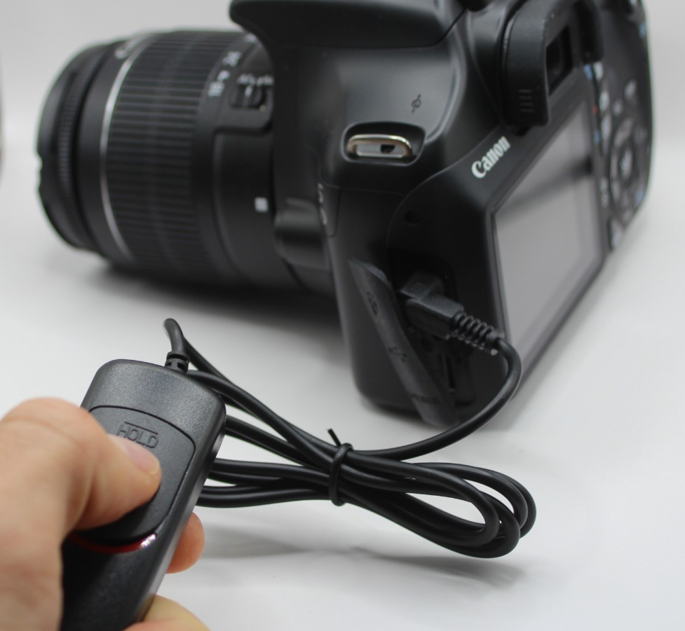 Canon RS60-E3 Remote Shutter Release for EOS 100D 200D 250D 2000D 550D 650D etc.