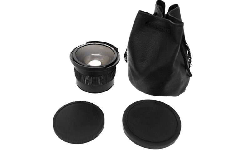 Super Wide Angle Fisheye Lens 0.35X for 58mm Filter Thread
