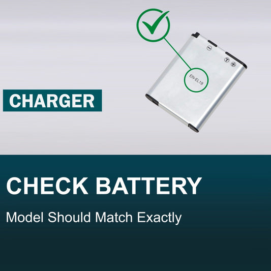 EN-EL19 / MH66 USB Battery Charger For Nikon Coolpix  S6900 S7000 W100 W150
