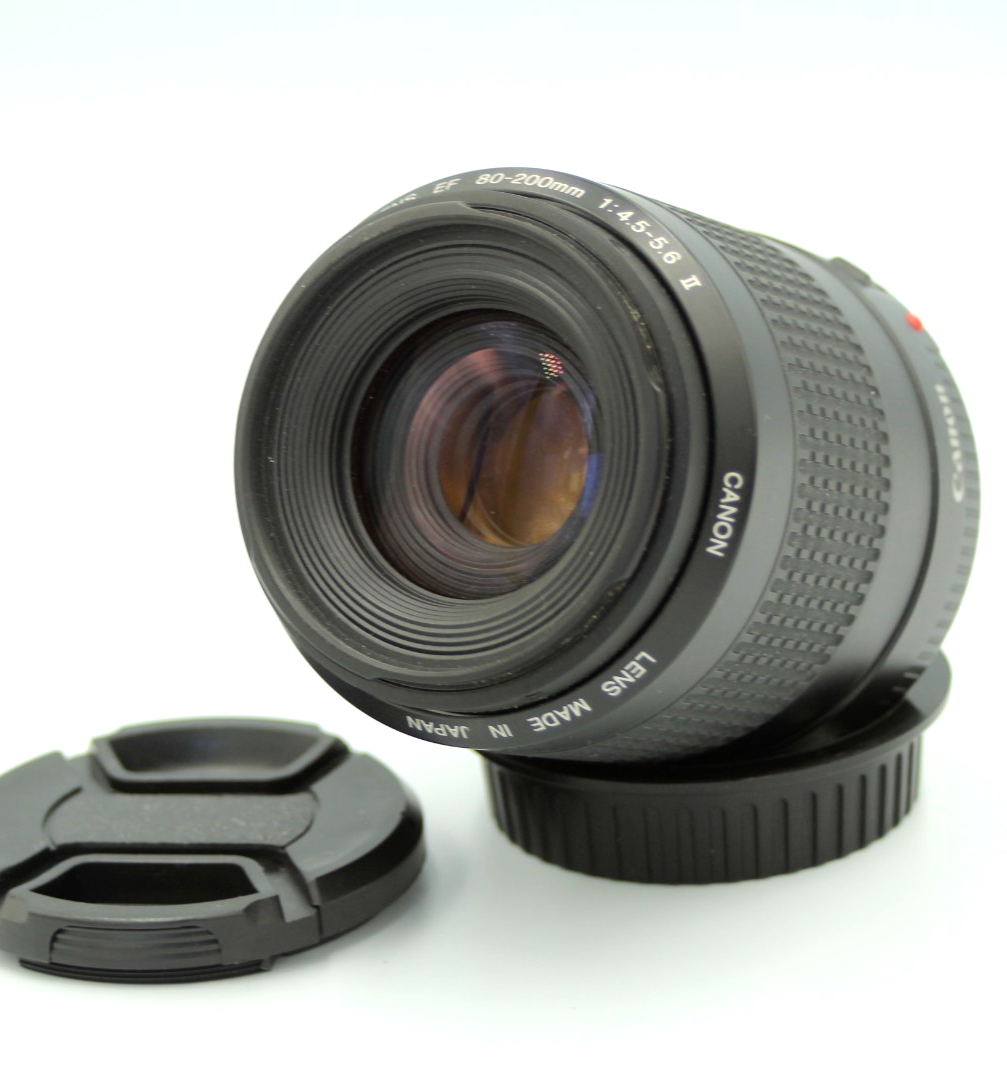 Canon EF 80-200mm F/4.5-5.6 II Telephoto Zoom Lens For EOS 2000D 4000D Etc.