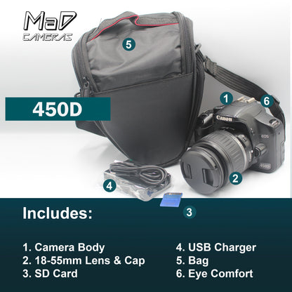 Canon EOS 450D Digital SLR Camera Starter Set image 1