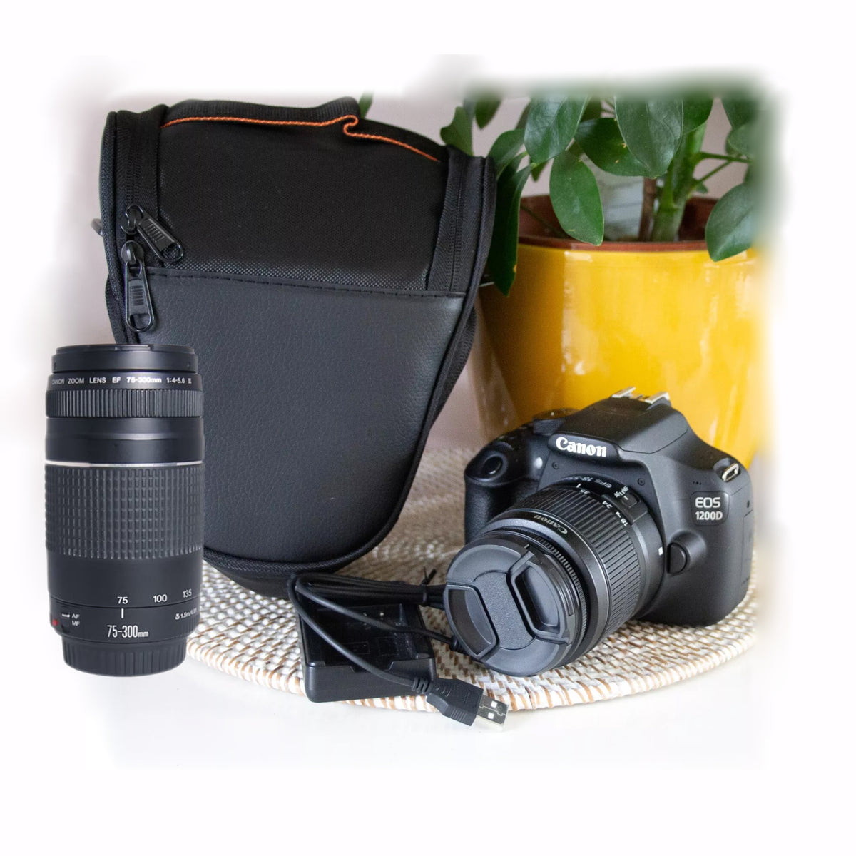 Canon 1200D Digital SLR + Long Lens Starter Set image 0