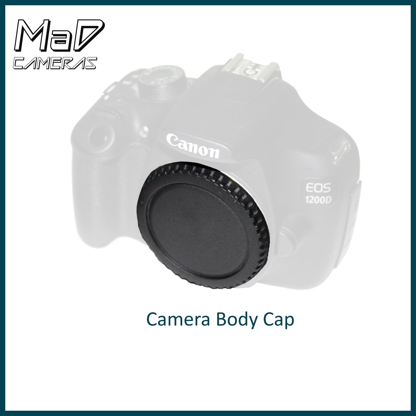 Genuine Canon Front Body Cap and Rear Lens Cap for Canon EF / EF-S Mount Cameras image 5