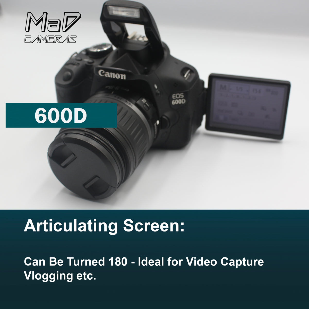 Canon EOS 600D Digital SLR Starter Set Bundle + Long Lens image 4