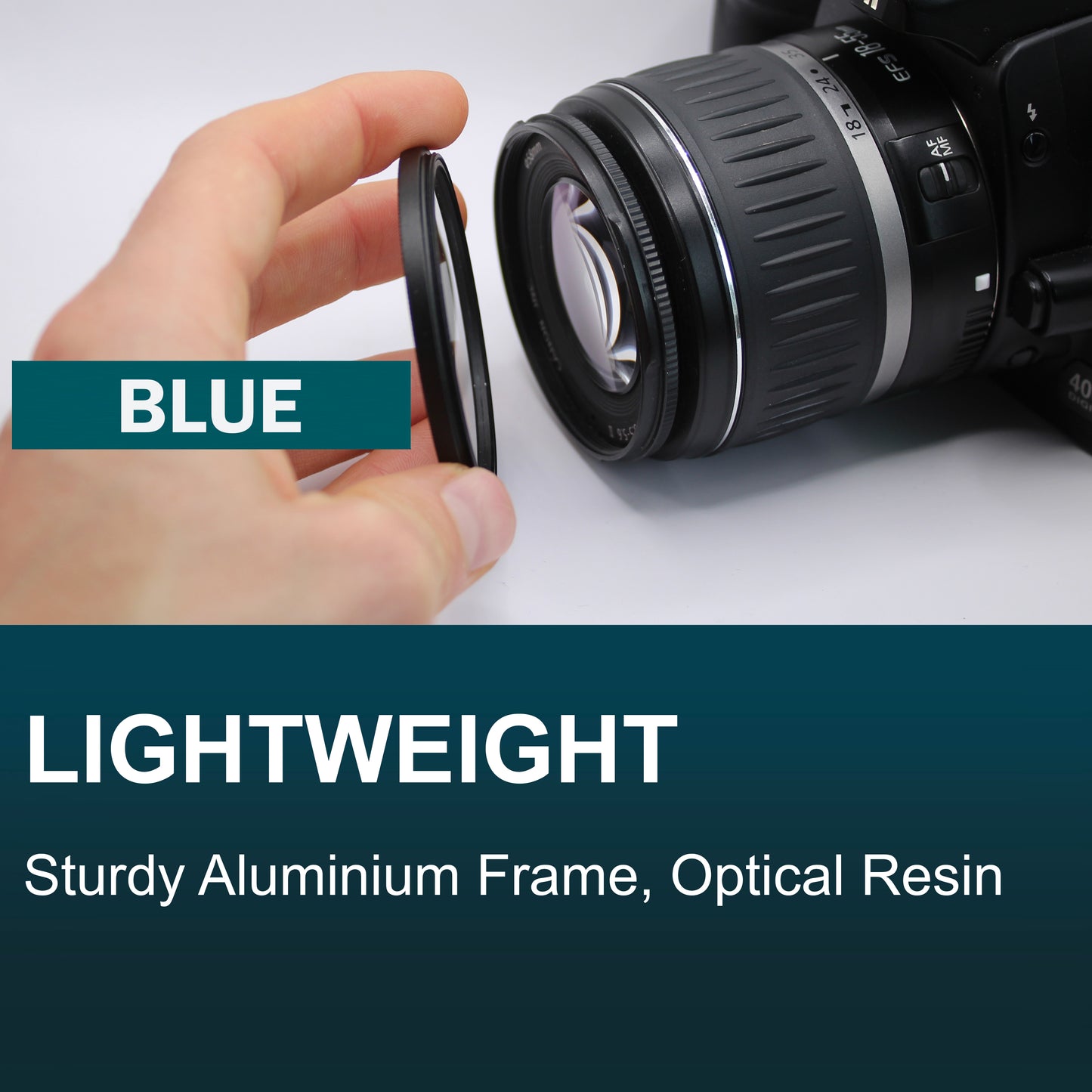 Blue Full Colour Camera Lens Filter image 5