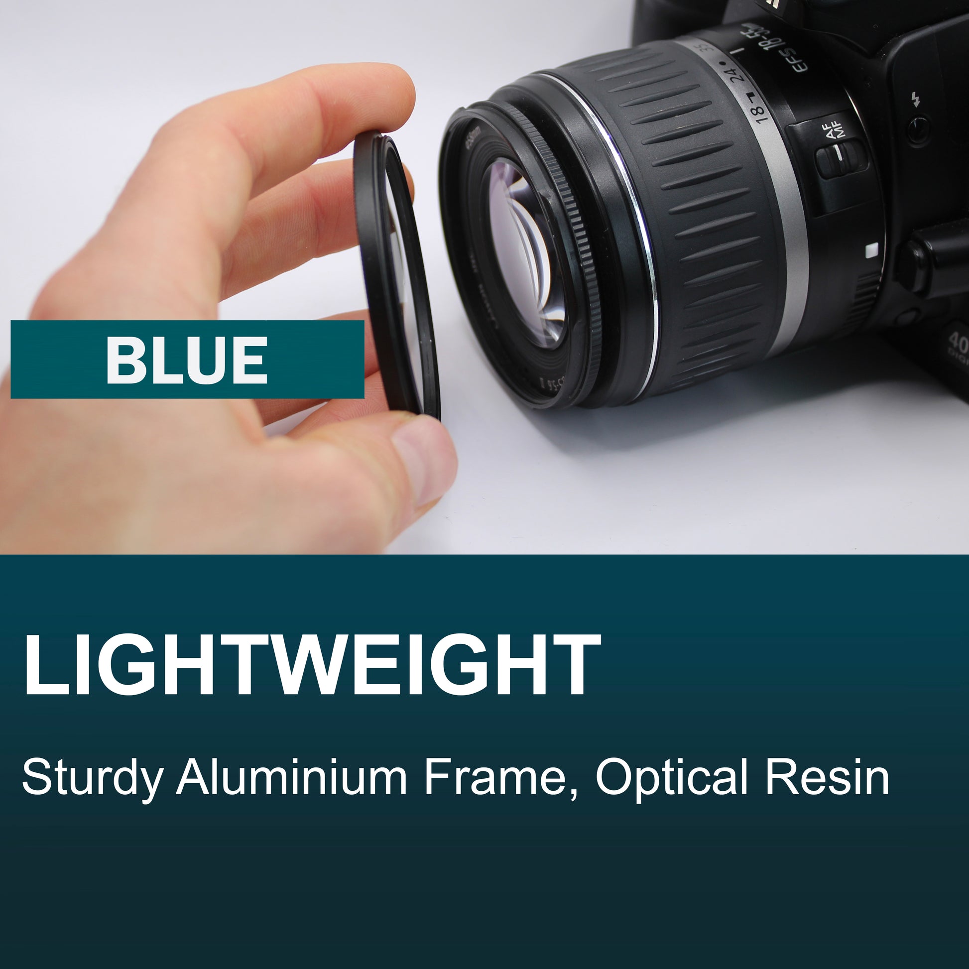 Blue Full Colour Camera Lens Filter image 5